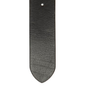 Solid Antique Brass Hardware &amp; Heavy-Duty Dual Zipper Detail on Morrison Full-Grain Ledergürtel für Herren