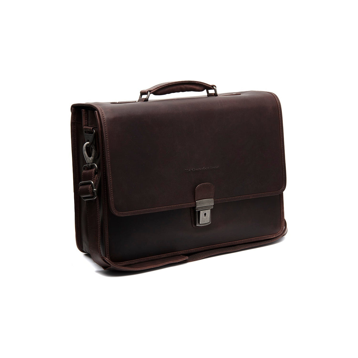 
Reinforced Leather Base with Protective Metal Studs Detail