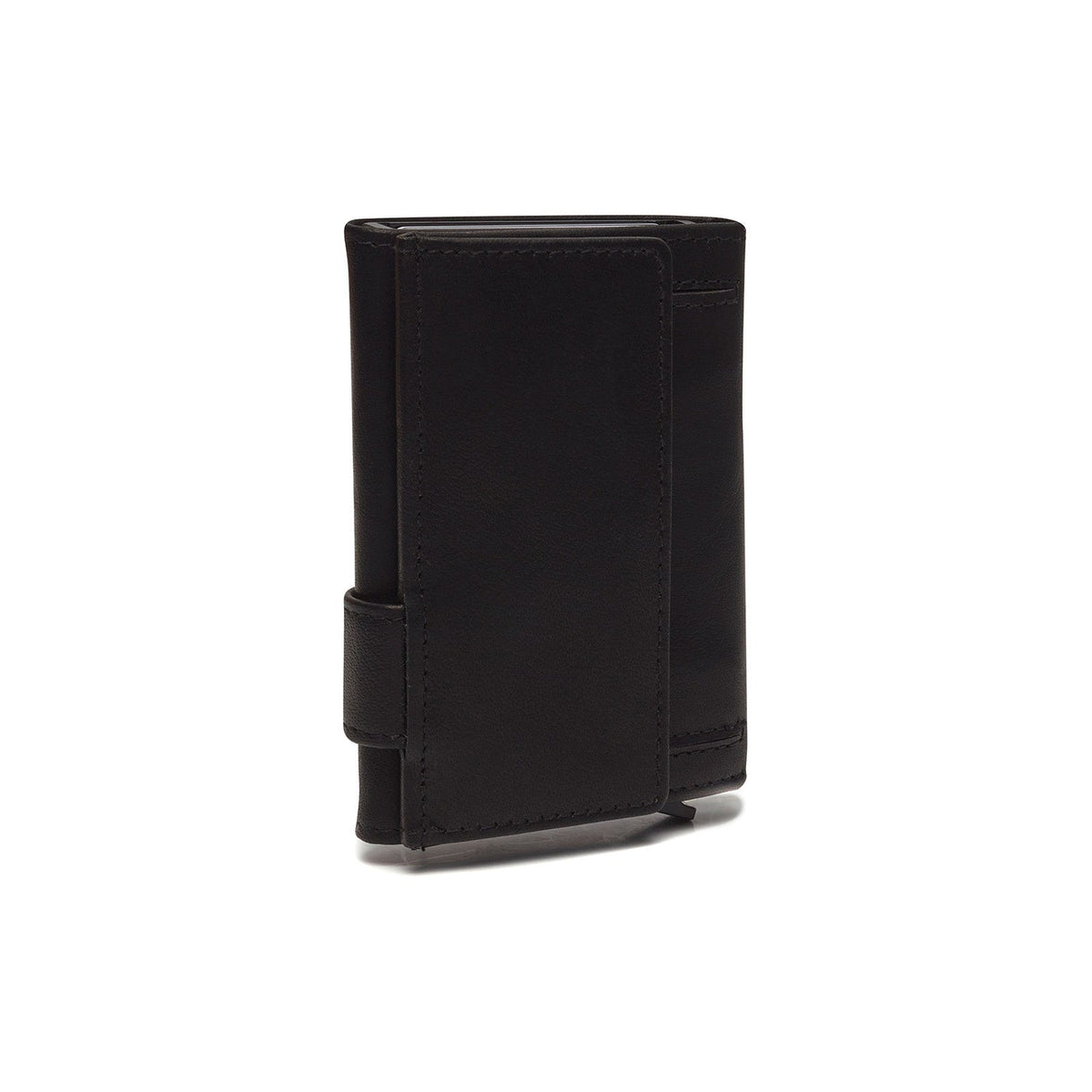 Solid Antique Brass Hardware &amp; Heavy-Duty Dual Zipper Detail on Mannheim Full-Grain Leather Card Holder für Damen