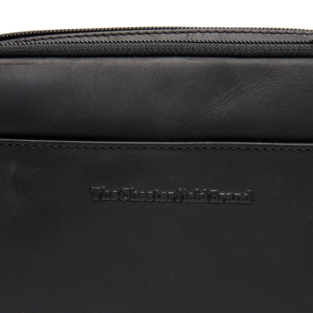 
Classic 100% Full-Grain leather Bag - Rückansicht mit verstärkten Lederträgern & handwerklichen Nähten