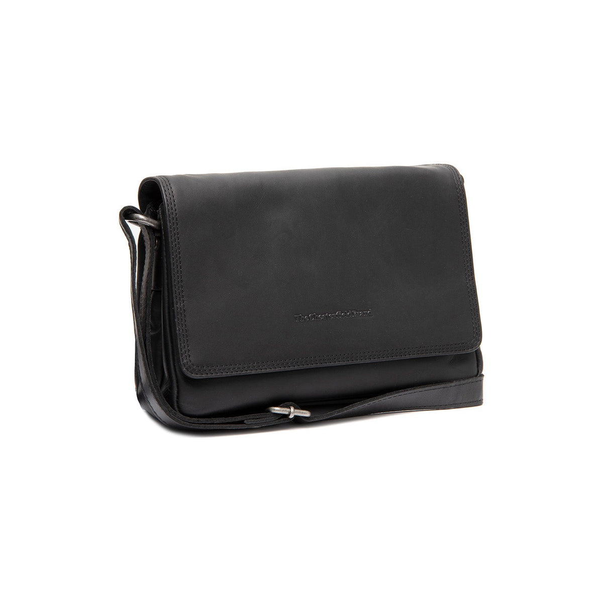 Forano Full-Grain Leather Crossbody Bag für Damen in Classic 100% Full-Grain Leather - Full Exterior Front Profile View | Online Kaufen
