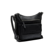 Hailey Full-Grain Leather Crossbody Bag für Damen in Classic 100% Full-Grain Leather - Full Exterior Front Profile View | Online Kaufen