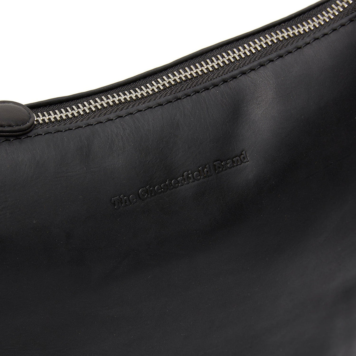 
Red 100% Full-Grain leather Bag - Rückansicht mit verstärkten Lederträgern & handwerklichen Nähten