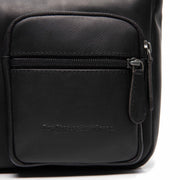 
Classic 100% Full-Grain leather Bag - Rückansicht mit verstärkten Lederträgern & handwerklichen Nähten
