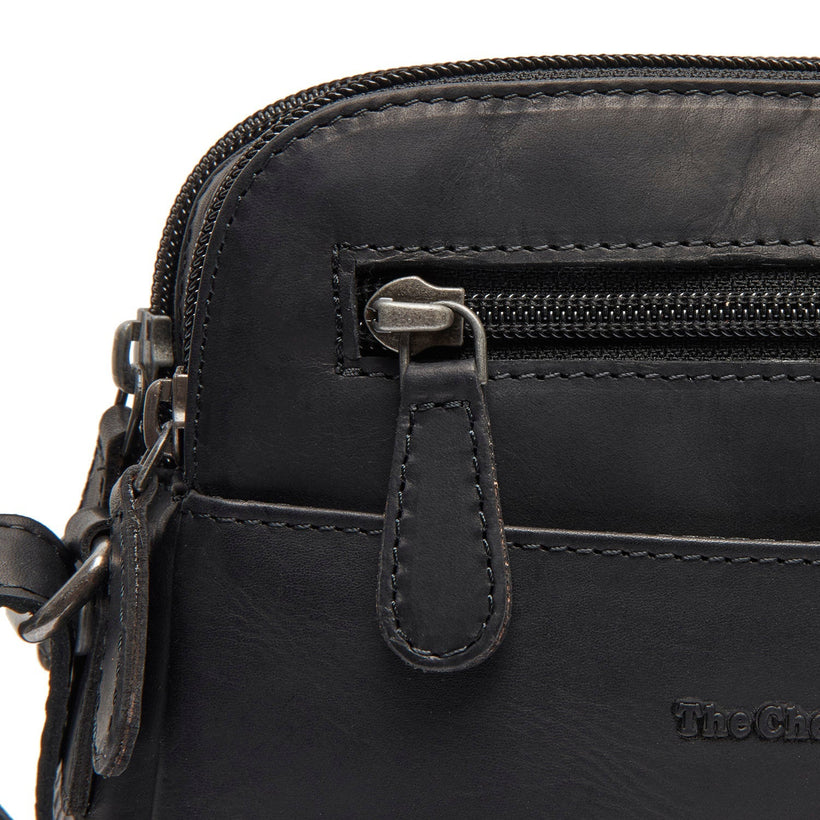 Vionne Full-Grain Leather Crossbody Bag für Damen