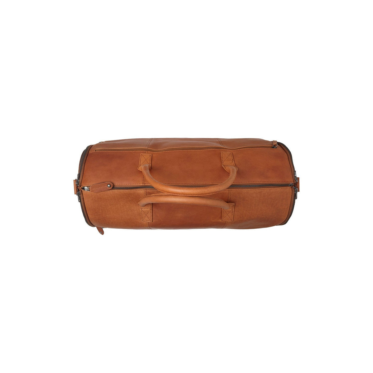 Cognac Leather Garment Bag Finlay für Damen, detail view 3