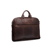 
Leather Garment Bag Josh aus klassischem 100% Vollnarbenleder - Vorderansicht & maßgeschneiderte Silhouette | Online Kaufen