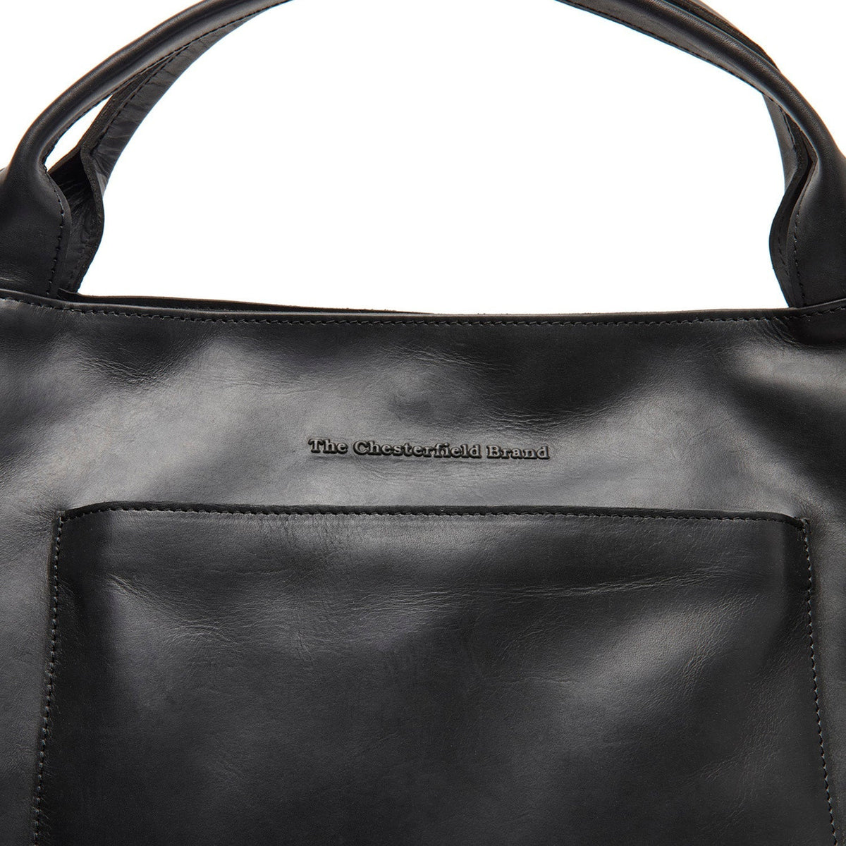 Classic 100% Full-Grain leather Goods - Rückansicht mit passgenauen Schultern &amp; sauberem Saum
