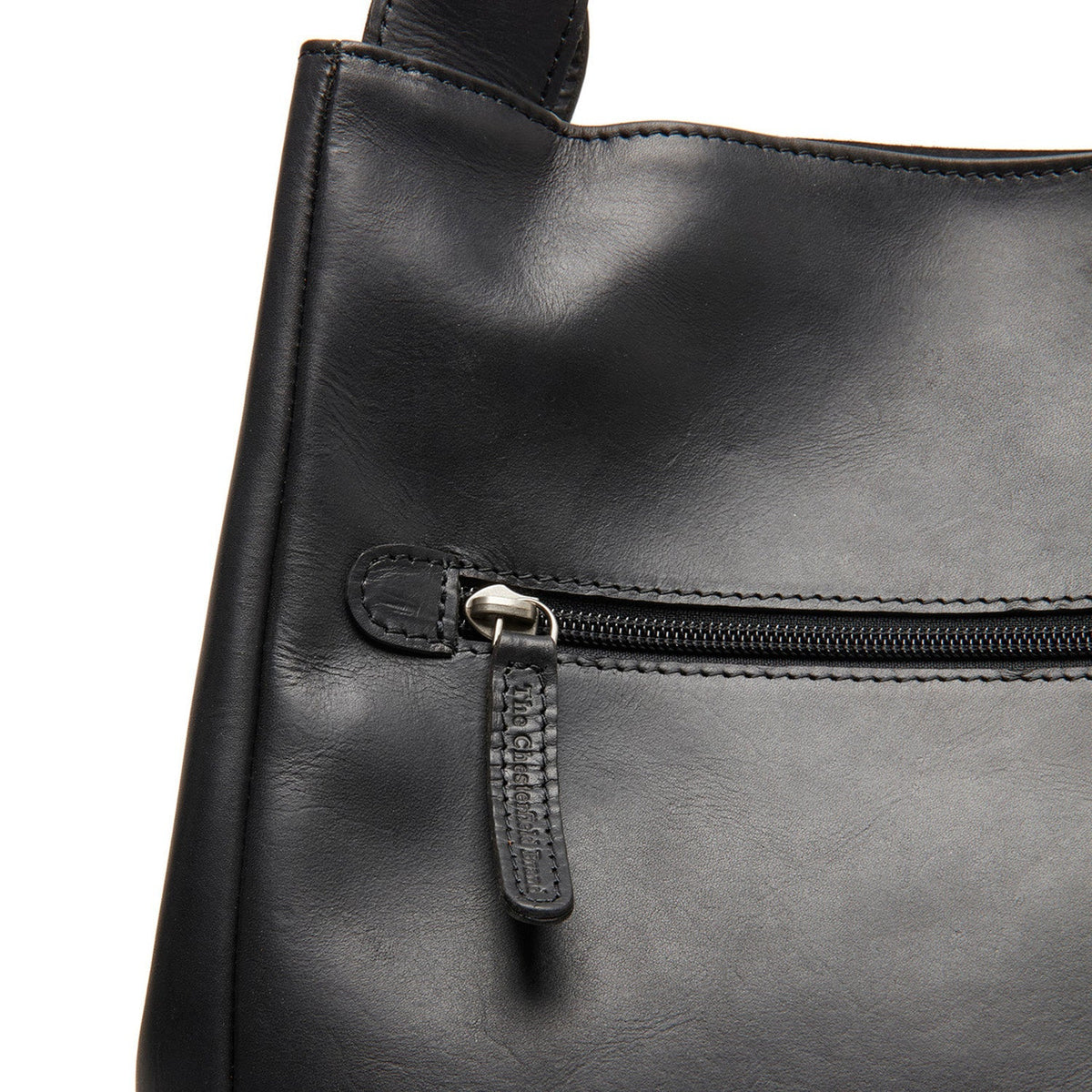 Fioline Full-Grain Leather Handbag für Damen - Seitenansicht mit ergonomischem Ärmelschnitt