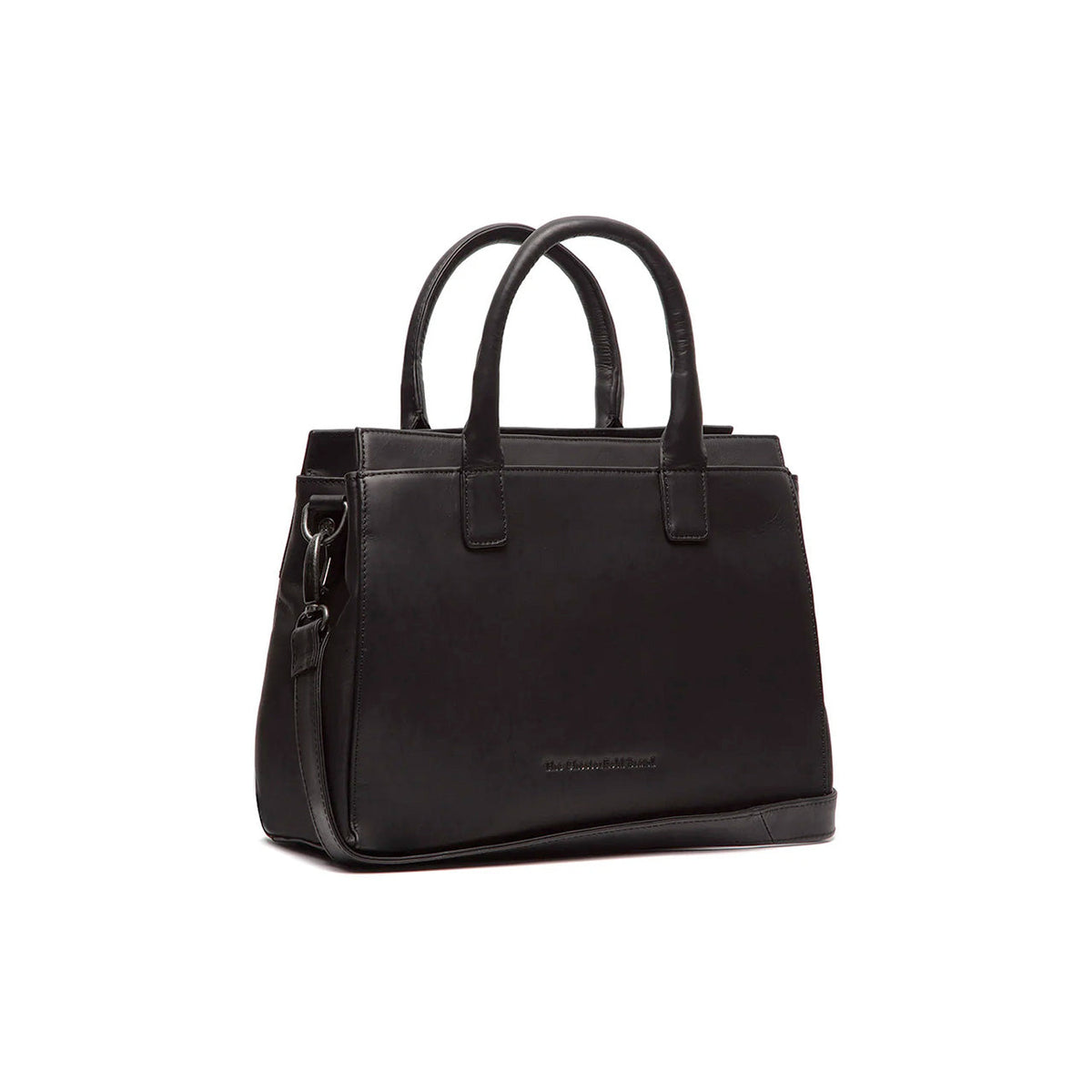 
Garda Vollnarbenleder-Handtasche aus klassischem 100% Vollnarbenleder - Vorderansicht & maßgeschneiderte Silhouette | Online Kaufen