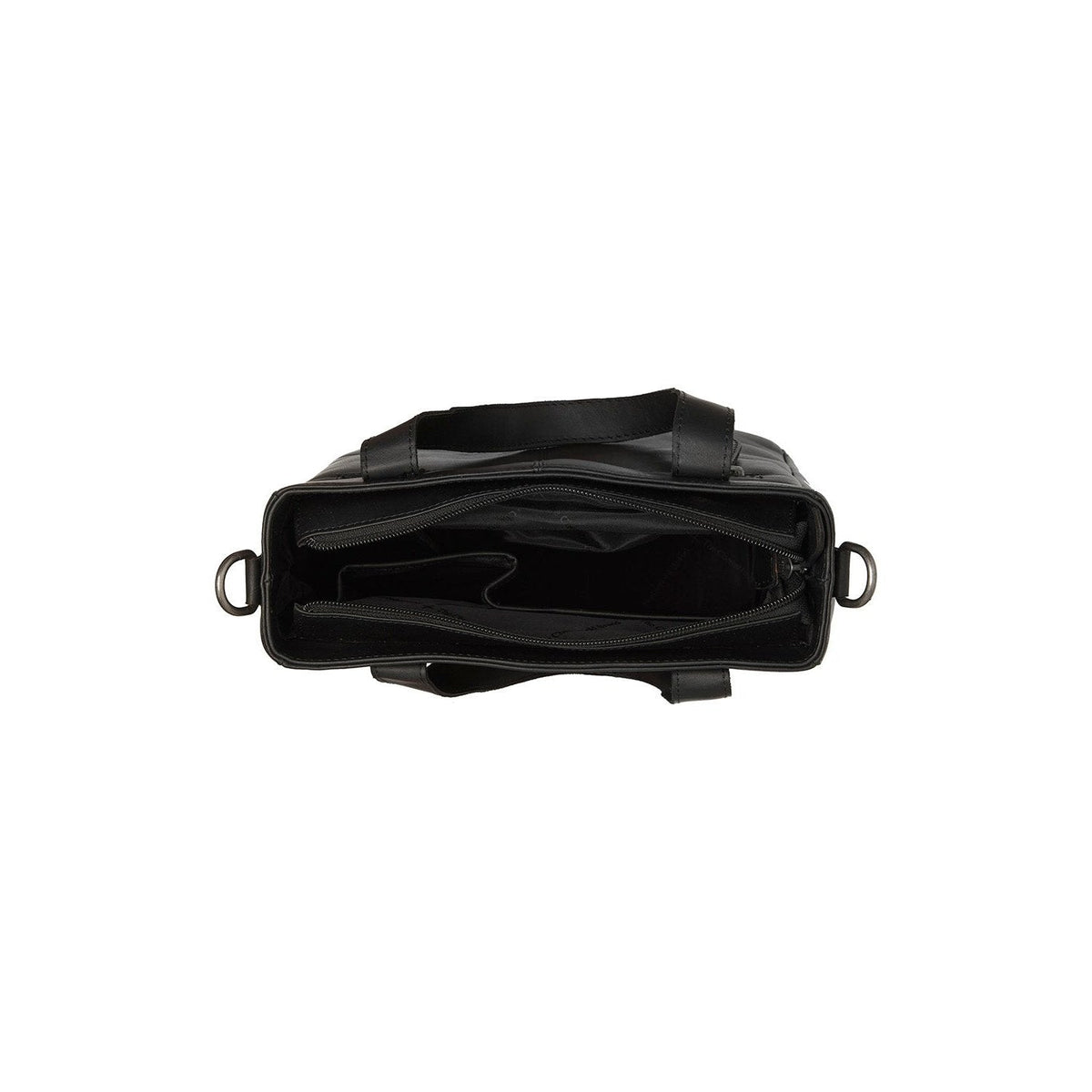 Lingfield Full-Grain Leather Handbag für Damen - Seitenansicht mit ergonomischem Ärmelschnitt
