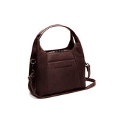 
Tailored Rib Cuffs & Hem Craftsmanship Construction Detail on Lunera Vollnarbenleder-Handtasche