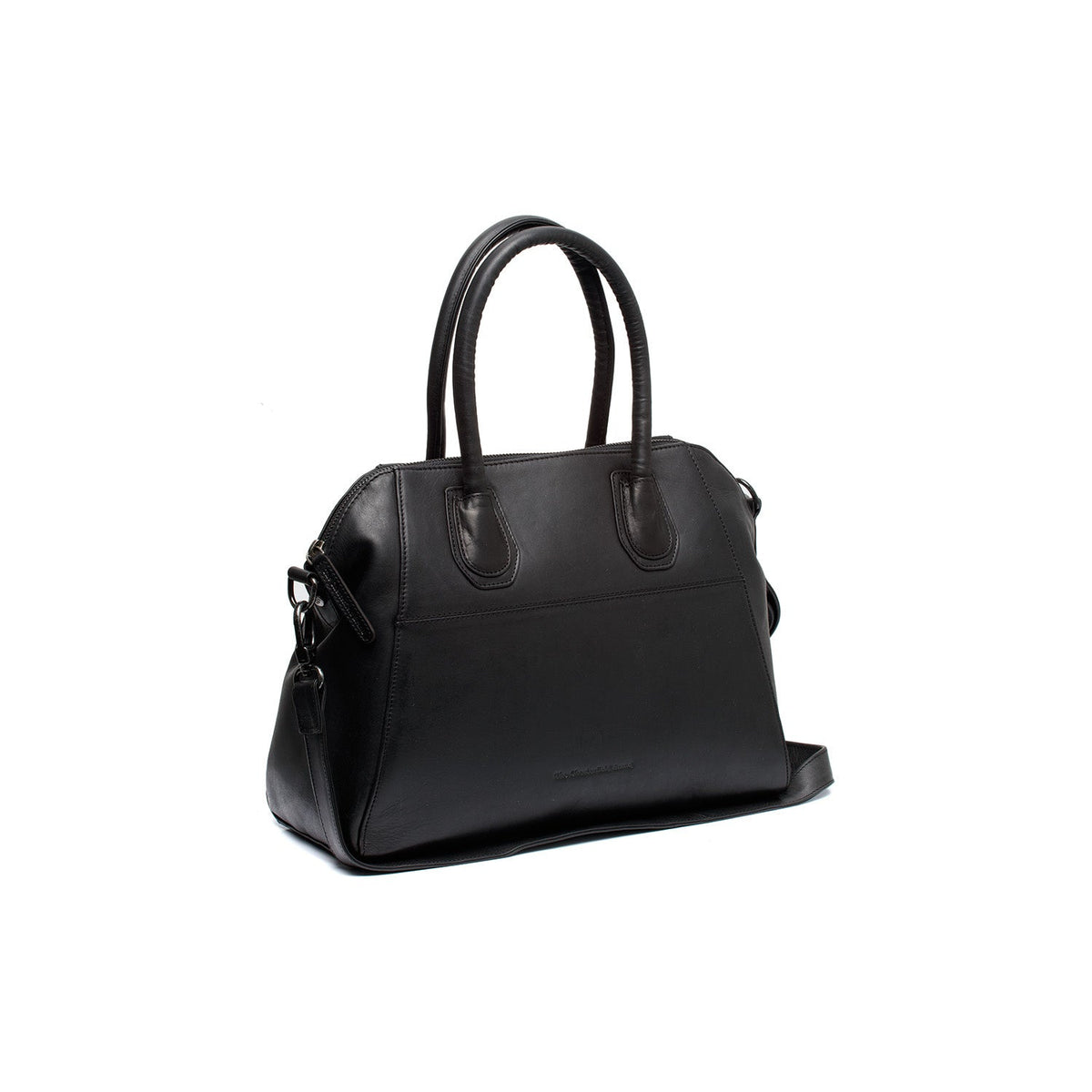 Marsala Full-Grain Leather Handbag in Classic 100% Full-Grain Leather - Front Profile View & Tailored Silhouette | Buy Online