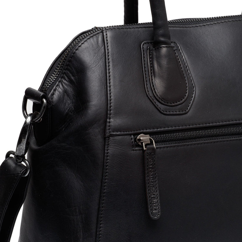 Marsala Full-Grain Leather Handbag für Damen