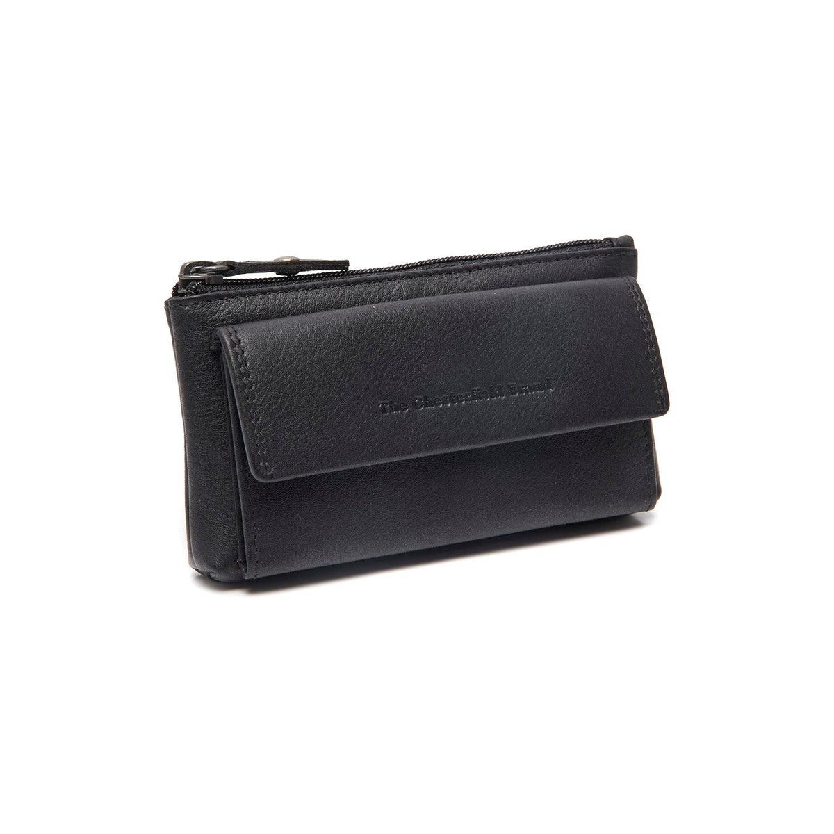 Torano Full-Grain Leather Key Case für Damen in Classic 100% Full-Grain Leather - Vorderansicht &amp; maßgeschneiderte Silhouette | Online Kaufen