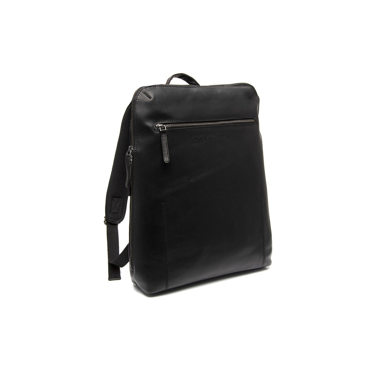 Filmore Full-Grain Leather Laptop Backpack für Damen in Classic 100% Full-Grain Leather - Full Exterior Front Profile View | Online Kaufen