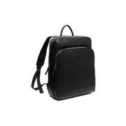 
Nicola Vollnarbenleder-Laptop-Rucksack aus klassischem 100% Vollnarbenleder - Full Exterior Vorderansicht & maßgeschneiderte Silhouette | Online Kaufen