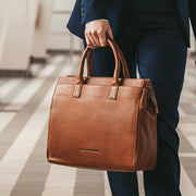 
Rivera Vollnarbenleder-Laptoptasche – alternate product view 2