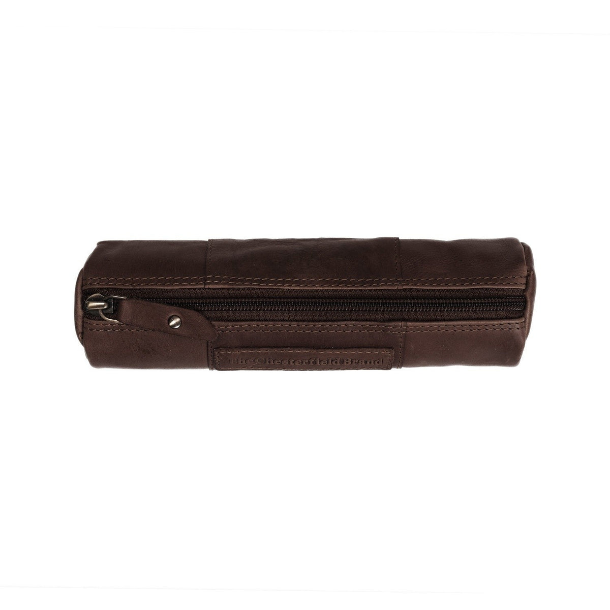 Brown Leather Pencil Case Lea für Damen, detail view 1