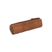 Cognac Leather Pencil Case Lea für Damen, detail view 5