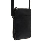 
Alesund Vollnarbenleder Phone Bag aus klassischem 100% Vollnarbenleder - Vorderansicht & maßgeschneiderte Silhouette | Online Kaufen