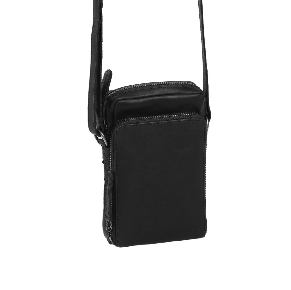 
Hamilton Vollnarbenleder Phone Bag aus klassischem 100% Vollnarbenleder - Vorderansicht & maßgeschneiderte Silhouette | Online Kaufen