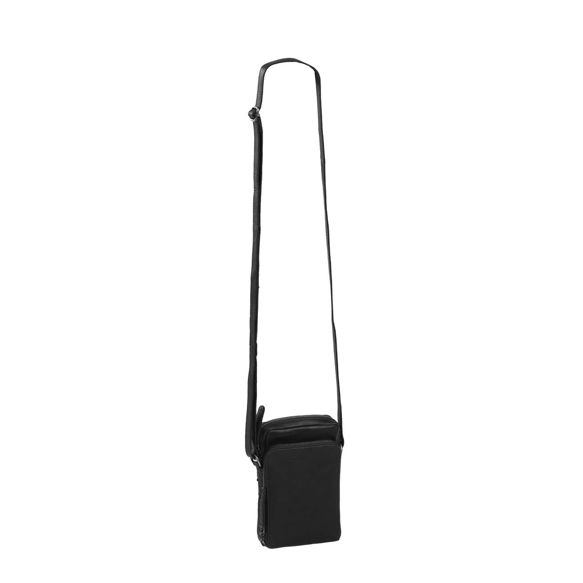 
Hamilton Vollnarbenleder Phone Bag - Seitenansicht mit ergonomischem Ärmelschnitt & sportlicher Passform