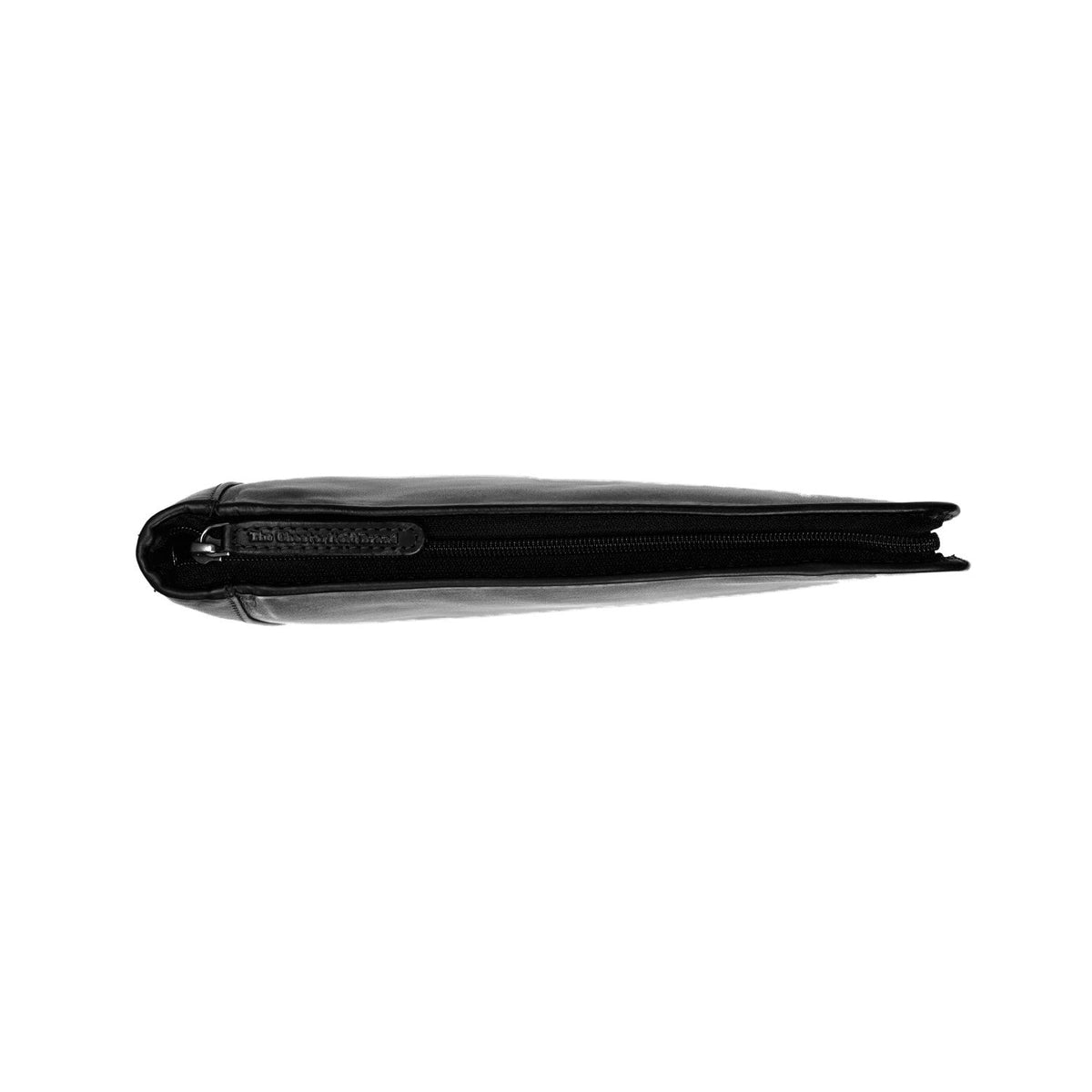 
Detailansicht of Classic Collar & Heavy-Duty Zipper Hardware on Leather Portfolio Barnet für Damen für Damen