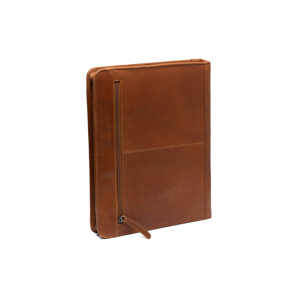 Cognac Leather Portfolio Moreton für Damen, detail view 5