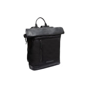 
Bornholm Vollnarbenleder Roll-top Backpack aus klassischem 100% Vollnarbenleder - Full Exterior Vorderansicht & maßgeschneiderte Silhouette | Online Kaufen