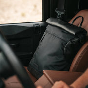 
Classic 100% Full-Grain leather Backpack - Rückansicht mit verstärkten Lederträgern & handwerklichen Nähten