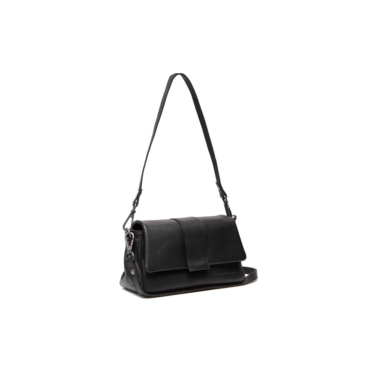 Clifden Full-Grain Leather Shoulder Bag für Damen in Classic 100% Full-Grain Leather - Full Exterior Front Profile View | Online Kaufen