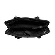 
Classic 100% Full-Grain leather Bag - Rückansicht mit verstärkten Lederträgern & handwerklichen Nähten