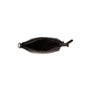 Jen Full-Grain Leather Shoulder Bag für Damen - Structured Side Profile Showing Gusset Depth &amp; Expansion Capacity