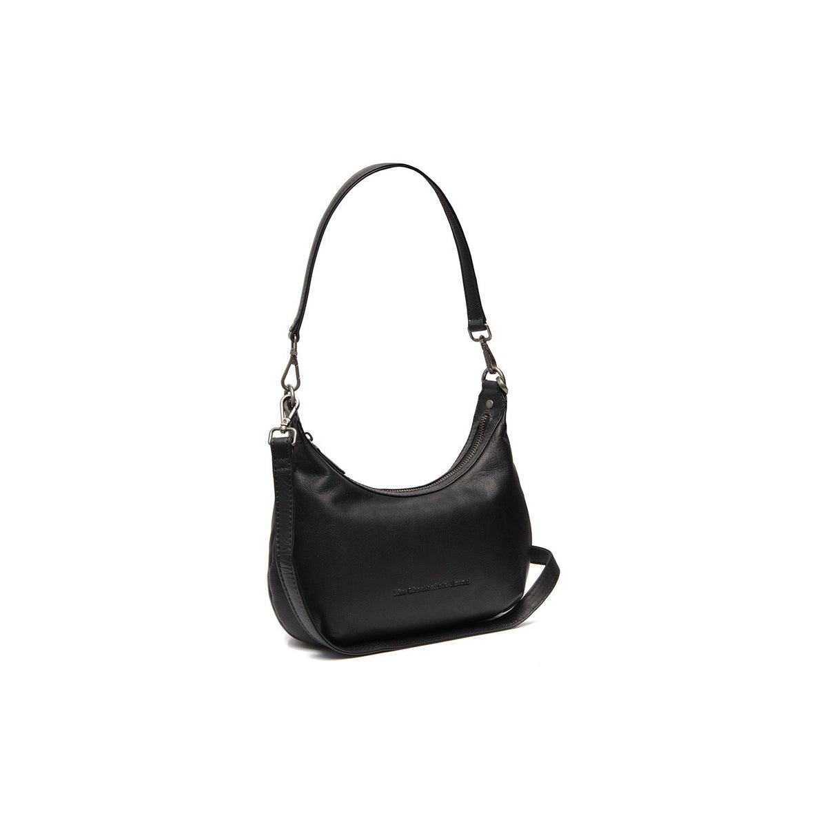 Nancy Full-Grain Leather Shoulder Bag für Damen in Classic 100% Full-Grain Leather - Full Exterior Front Profile View | Online Kaufen