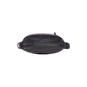 Solid Antique Brass Hardware &amp; Heavy-Duty Dual Zipper Detail on Olvia Full-Grain Leather Shoulder Bag für Damen