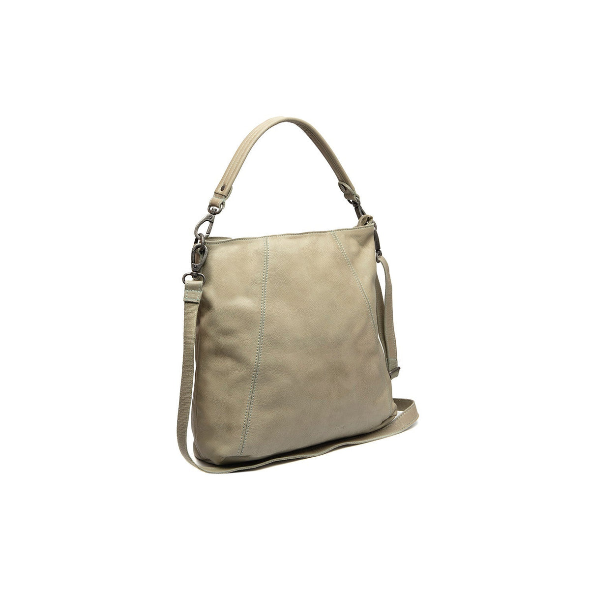 Sintra Full-Grain Leather Shoulder Bag für Damen in Classic 100% Full-Grain Leather - Full Exterior Front Profile View | Online Kaufen