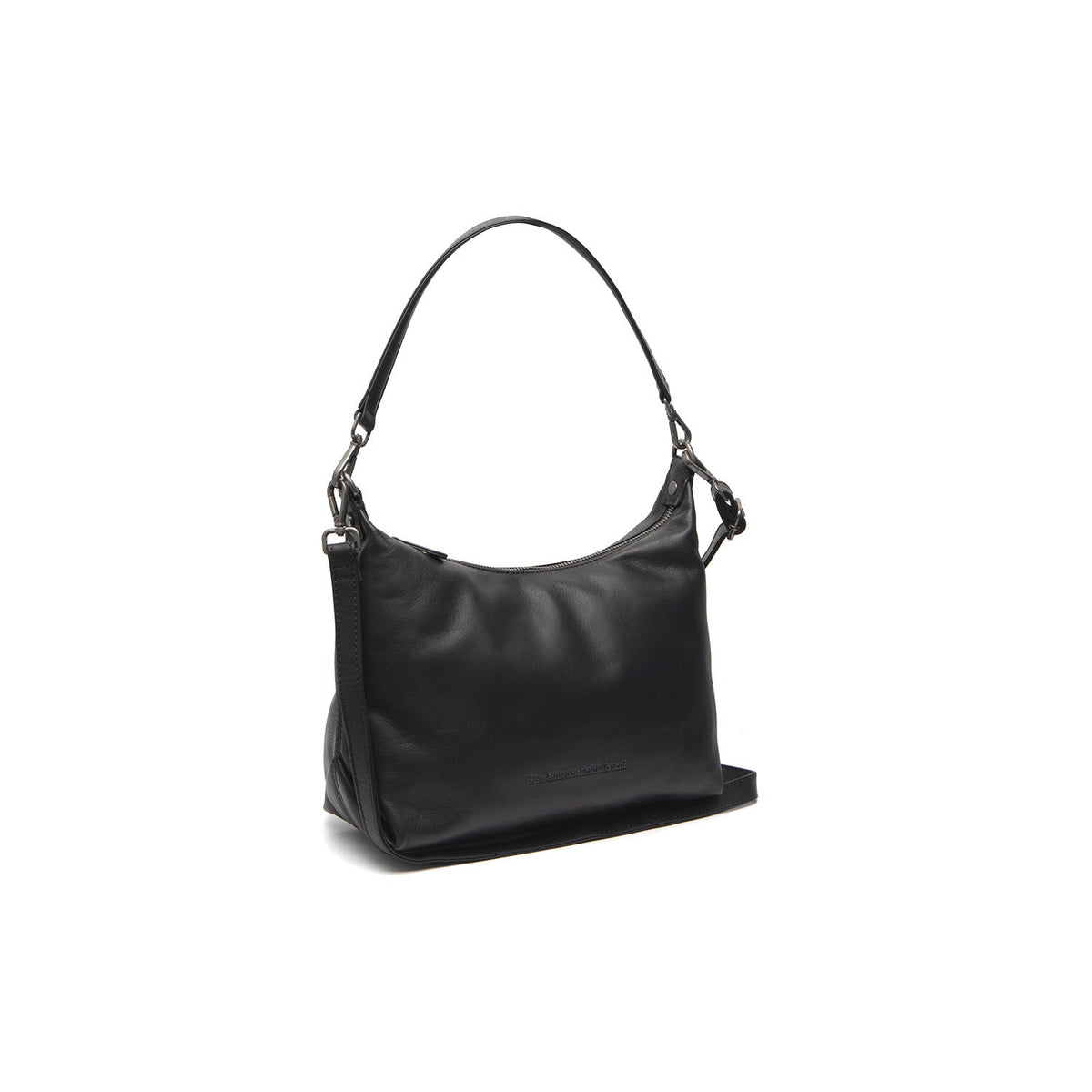 Skara Full-Grain Leather Shoulder Bag für Damen in Classic 100% Full-Grain Leather - Full Exterior Front Profile View | Online Kaufen