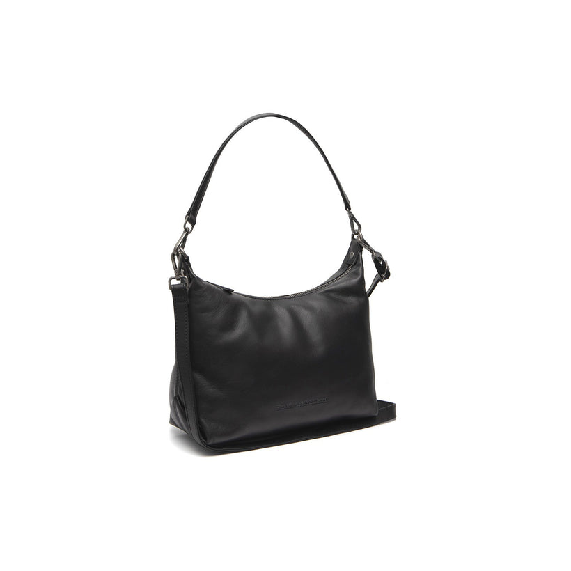 Skara Vollnarbenleder-Schultertasche