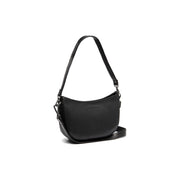 
Valentano Vollnarbenleder-Schultertasche in Tan 100% Full-Grain Leather - Full Exterior Vorderansicht & maßgeschneiderte Silhouette | Online Kaufen