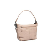 
Zarita Vollnarbenleder-Schultertasche - Full Exterior Vorderansicht & maßgeschneiderte Silhouette | Online Kaufen