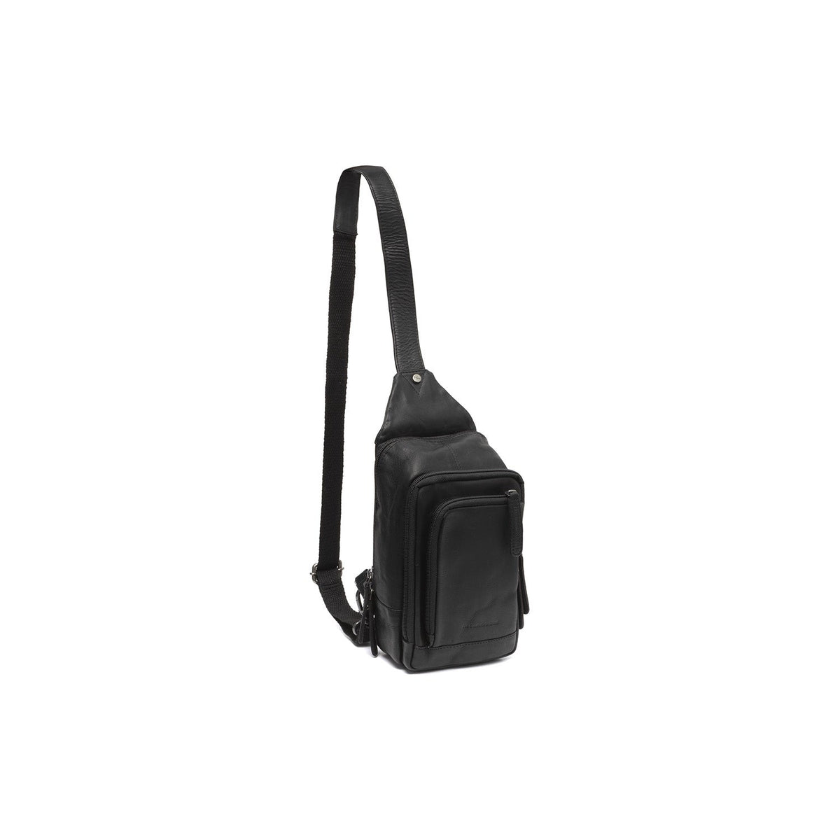 
Leather Sling Bag Riga aus klassischem 100% Vollnarbenleder - Full Exterior Vorderansicht & maßgeschneiderte Silhouette | Online Kaufen