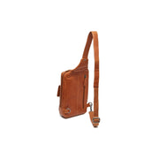 Cognac Leather Sling Bag Turelle für Damen, detail view 5
