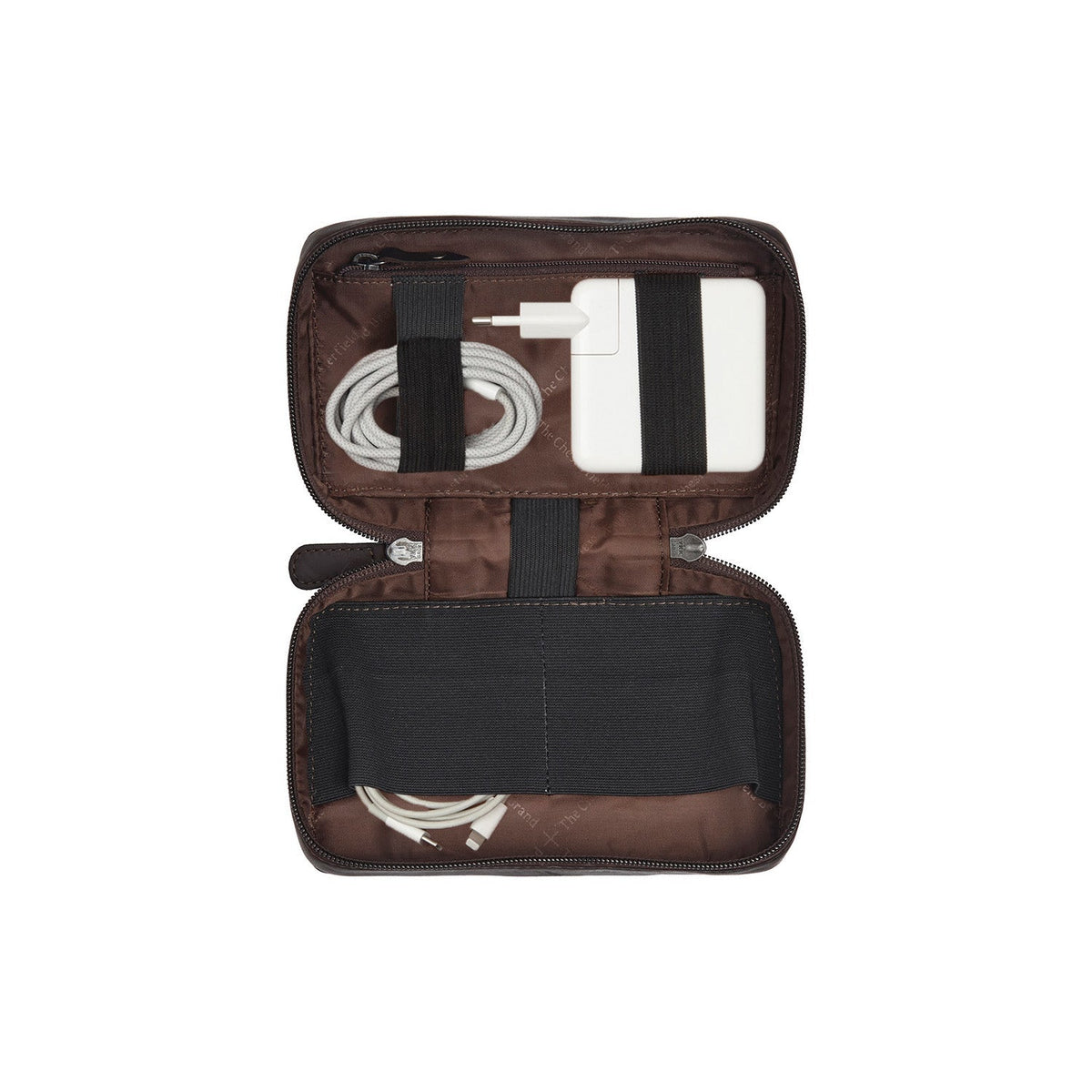 
Tailored Rib Cuffs & Hem Craftsmanship Construction Detail on Leather Tech-Organizer Ardan für Damen für Damen