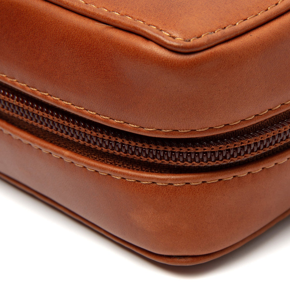 
Cognac Leather Tech-Organizer Ardan für Damen für Damen, detail view 3