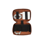 
Cognac Leather Tech-Organizer Ardan für Damen für Damen, front view
