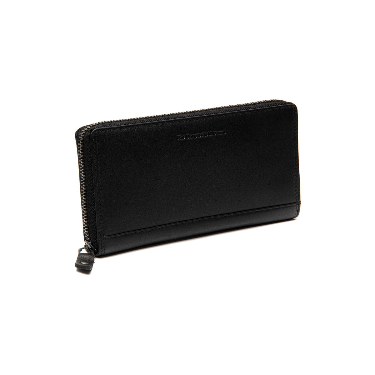 Cantara Full-Grain Ledergeldbörse für Damen in Classic 100% Full-Grain Leather - Full Exterior Front Profile View | Online Kaufen