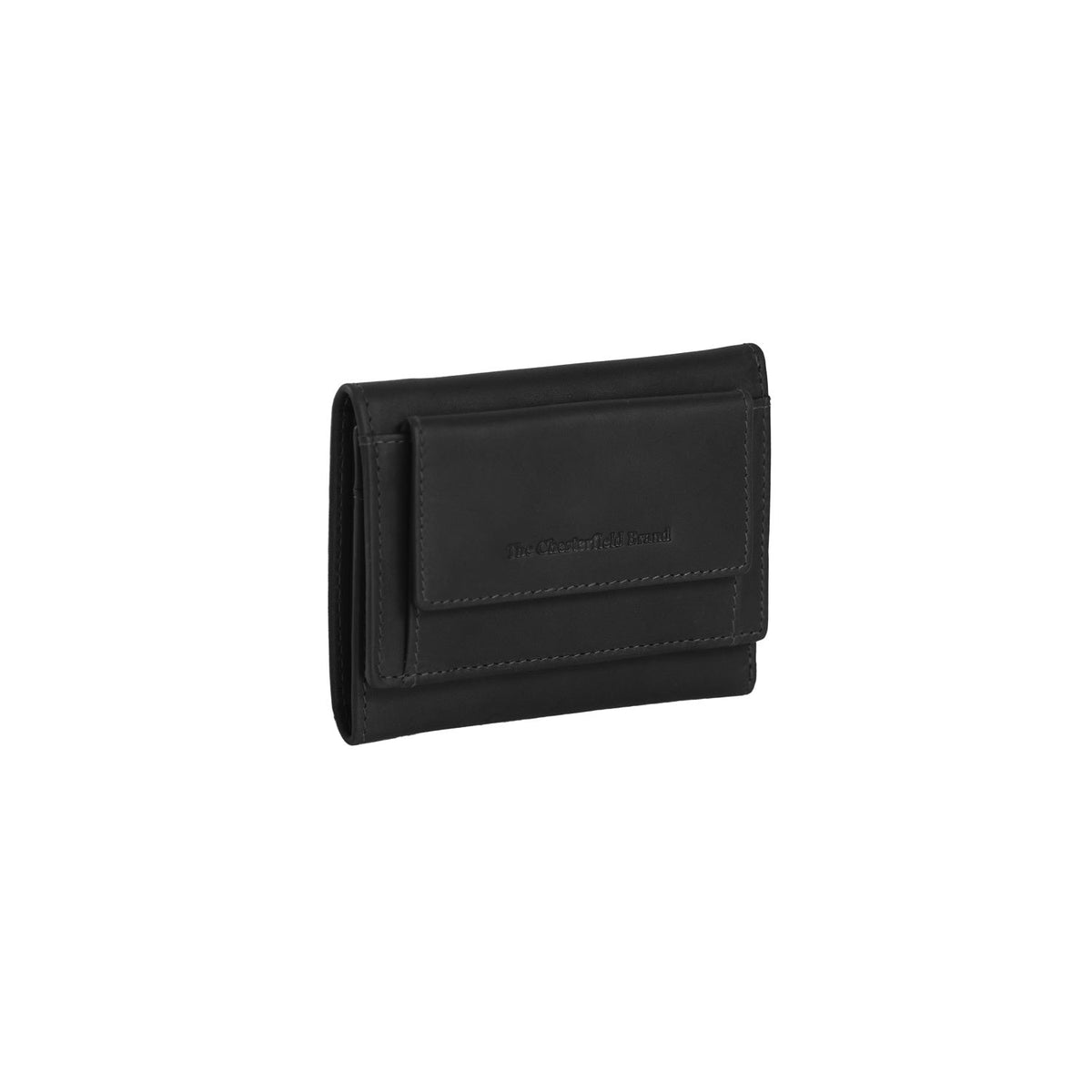 Hartfort Full-Grain Ledergeldbörse für Damen in Classic 100% Full-Grain Leather - Full Exterior Front Profile View | Online Kaufen