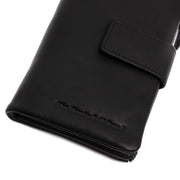 
Classic 100% Full-Grain leather Wallet - Rückansicht mit verstärkten Lederträgern & handwerklichen Nähten
