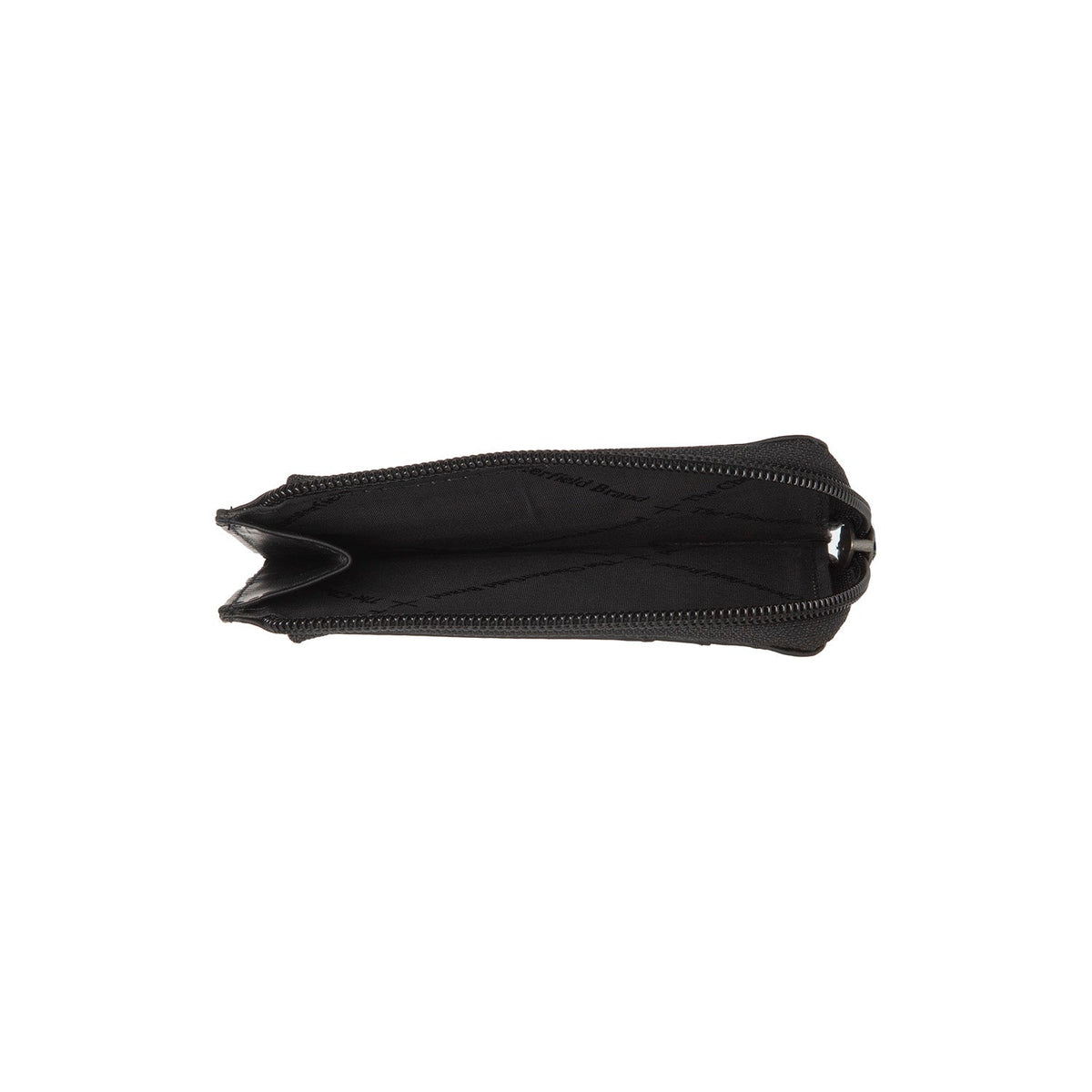 Livenza Full-Grain Ledergeldbörse für Damen - Structured Side Profile Showing Gusset Depth &amp; Expansion Capacity